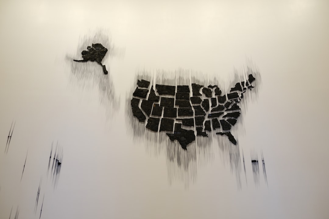 a picture of a map of the united states